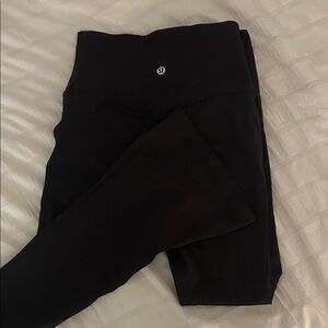 lululemon athletica Black Flare Leggings